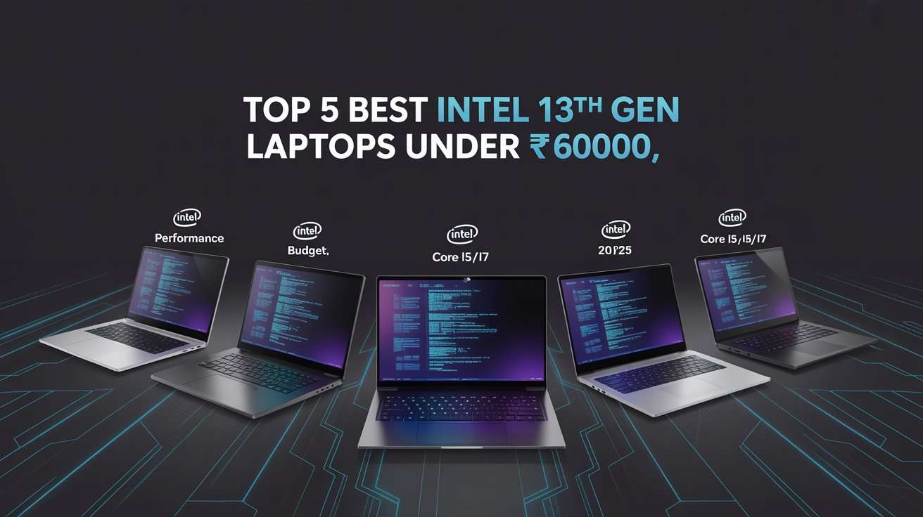 Top 5 Best Laptop in 2025 Under ₹60,000