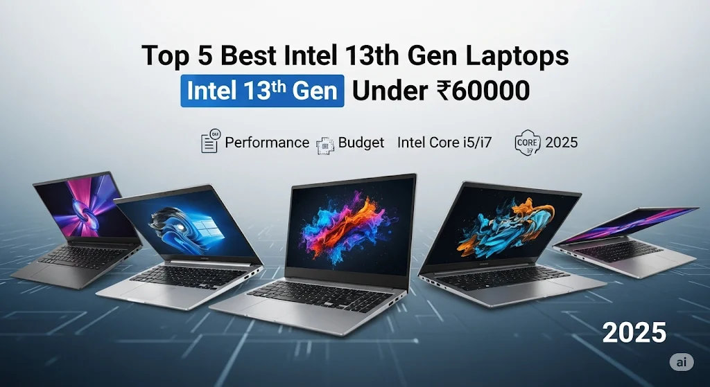 Top 5 Best Laptop in 2025 Under ₹60,000