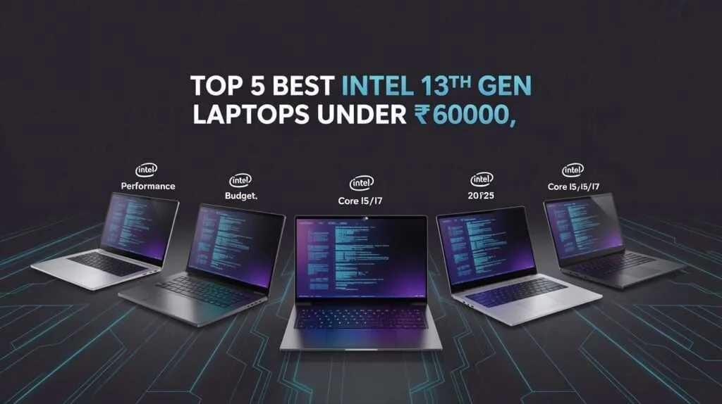 Top 5 Best Laptop in 2025 Under ₹60,000