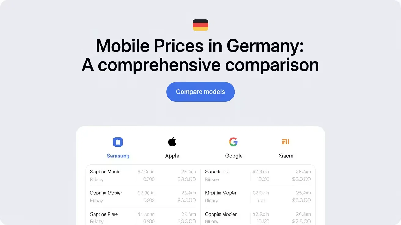 Mobile Prices in Germany